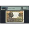 Image 2 : West African States, ND (1959), 100 Francs, N.275 97370. PMG 66EPQ.