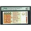 Image 2 : Standard Chartered Bank, 2003, lot of 5, AA Prefix, $10/ $20/$50/$100/$500/$1000. PMG 66 -67EPQ.