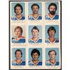 Image 4 : 1982-83 RED ROOSTER Edmonton Oilers set on 2 uncut sheets