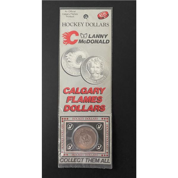 1983 Calgary Flames Lanny McDonald souvenir dollar