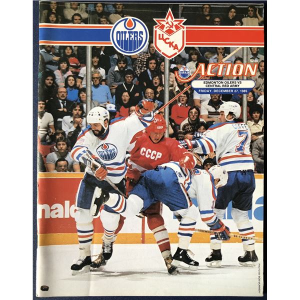 Edmonton Oilers vs Central Red Army December 27, 1985