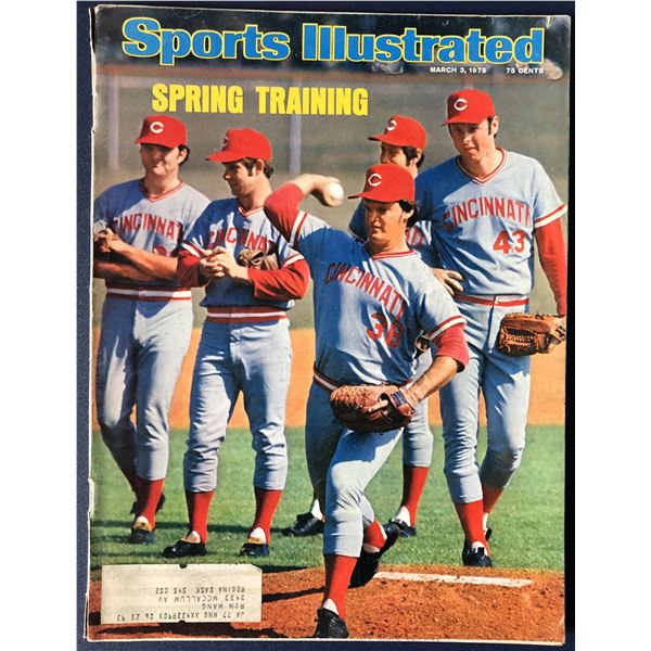 Sports Illustrated March 3, 1975 - Spring Training issue