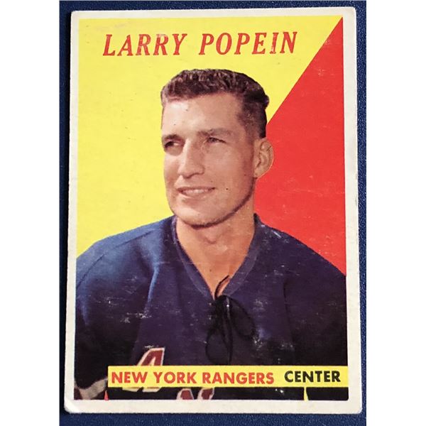 1958-59 TOPPS Larry Popein