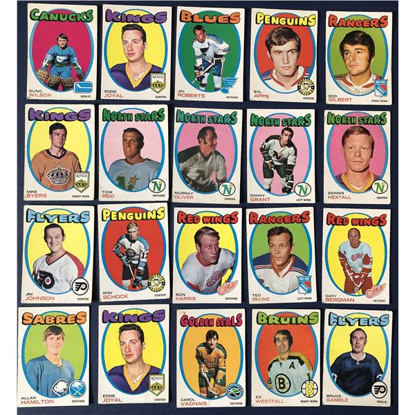1971-72 O-PEE-CHEE Collection (20)