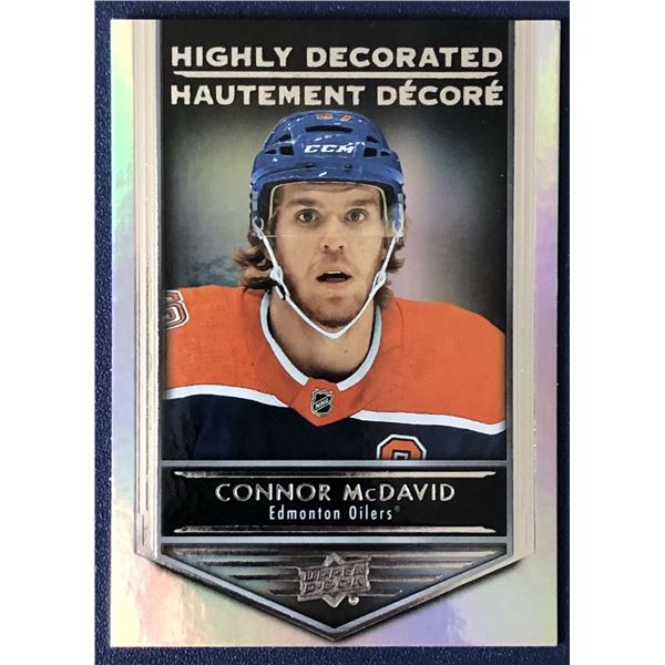 2019-20 UPPER DECK Connor McDavid