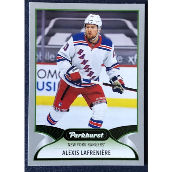 2021-22 PARKHURST SILVER PARALLEL Alexis Lafreniere (RC)