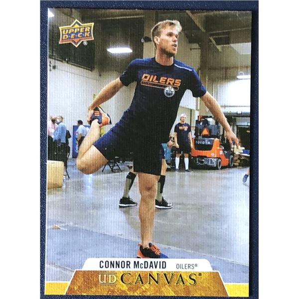 2020-21 UPPER DECK CANVAS Connor McDavid