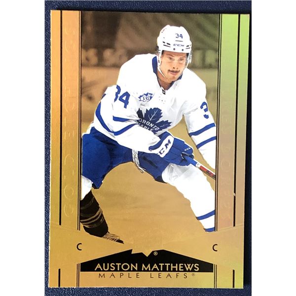 2021-22 UPPER DECK GOLD ETCHINGS Auston Matthews