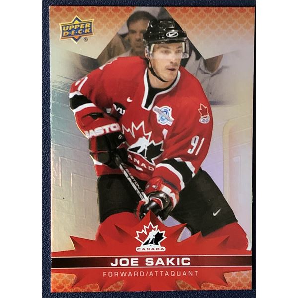 2021-22 UPPER DECK Joe Sakic (HOF)