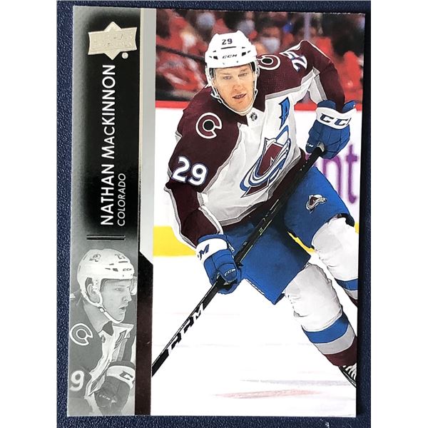 2021-22 UPPER DECK Nathan MacKinnon