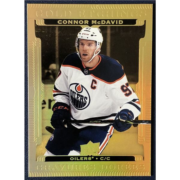 2022-23 UPPER DECK GOLD ETCHINGS Connor McDavid