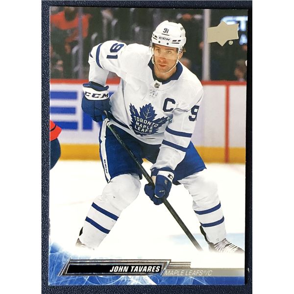 2022-23 UPPER DECK John Tavares