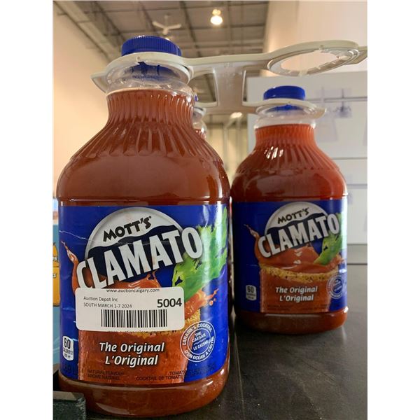 Mott's Clamato Juice 3 x 1.89L
