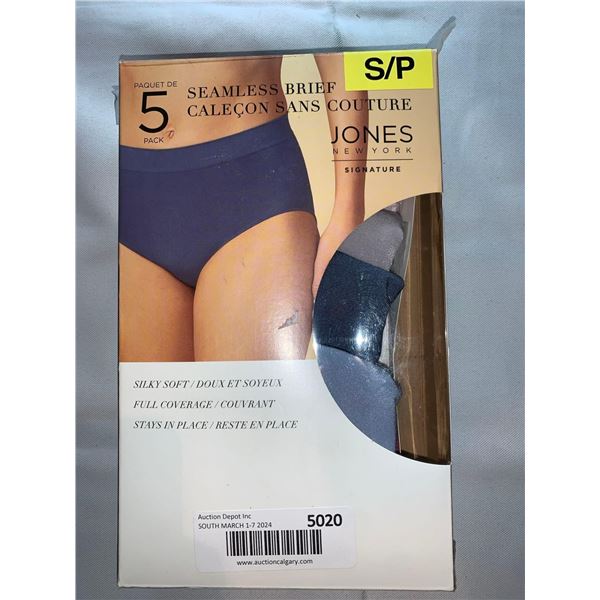 Jones New York seamless brief 5 pack size S