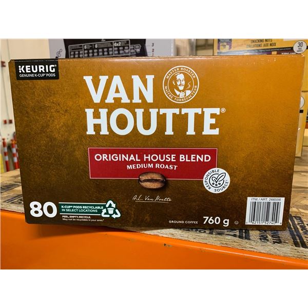 Van houtte original house blend medium roast keurig pods 80 pack