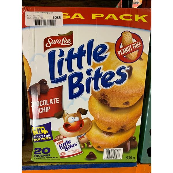 Sara Lee Little Bites Chocolate Chip 20 pouches