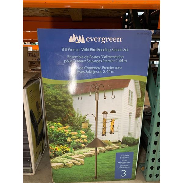 Ever Green 8ft Premier Wild Bird Feeding Station