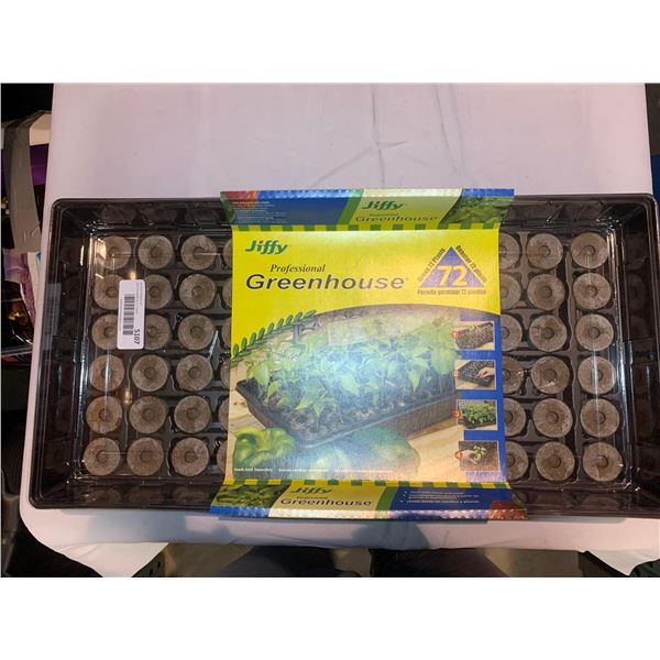 Jiffy Greenhouse Pods Lot of 2 x 72 pods