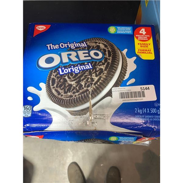 The Original Oreo 4 Resealable Packs