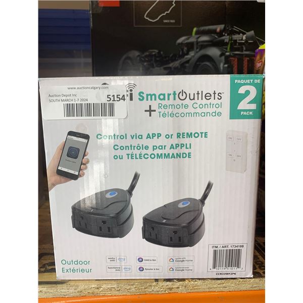 Smart outlets Contorl via App or Remote