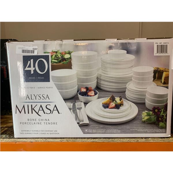 40 Piece Alyssa Mikasa Bone China