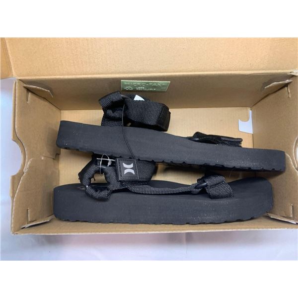 Hurley Womens Strap Sandels Black Size 8