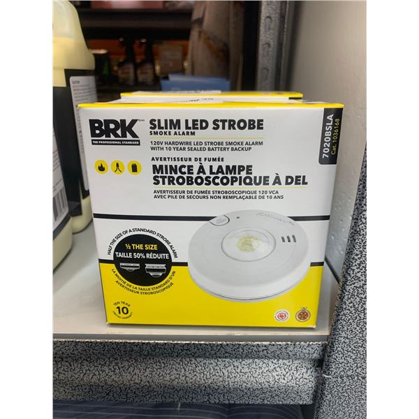 BRK Slim LED Strobe Smoke Alarm