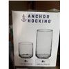 Image 2 : Anchor Hocking 16 Piece Glassware Set