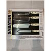Image 1 : Sabatier Knife Set Forged German Steel