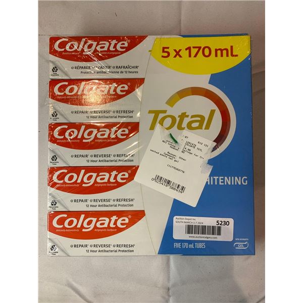 Colgate Total Toothpaste 5 x 170ml