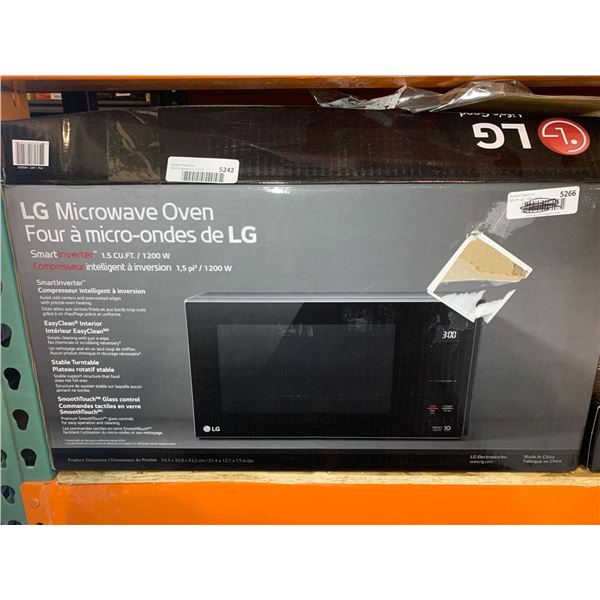 LG Microwave Oven Smart Inverter