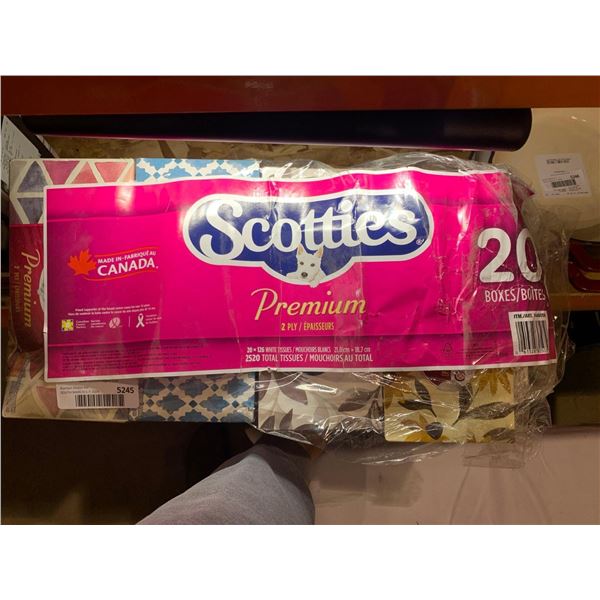 Scotties Premium 2 Ply Tissues 18 Boxes