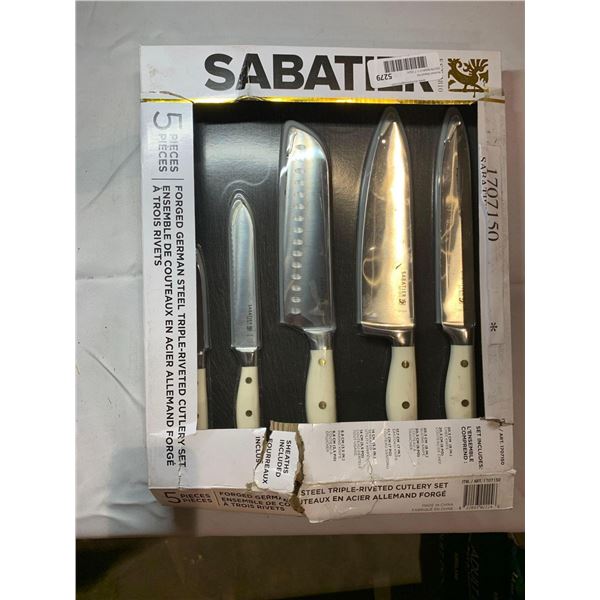 Sabatier 5 piece German cutlery set