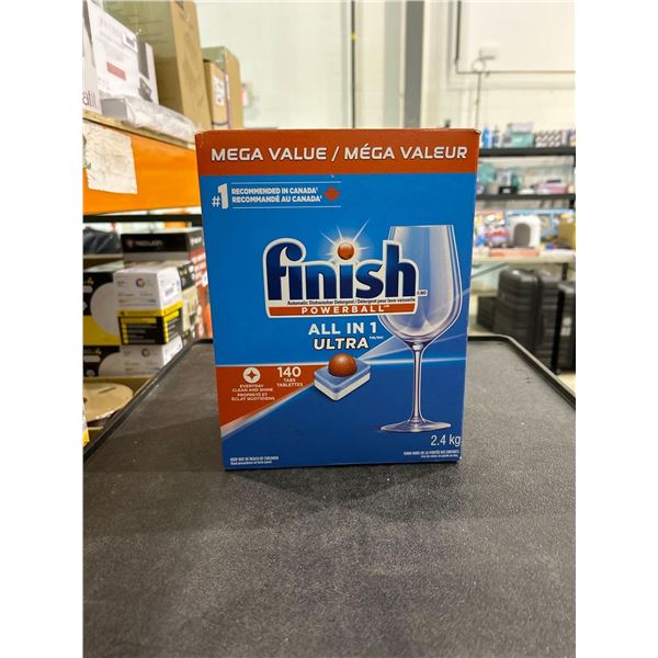 Finish powerball ultra dishwaser soap pods / tablets