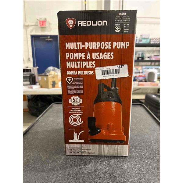 Red Lion multi purpose utility pump