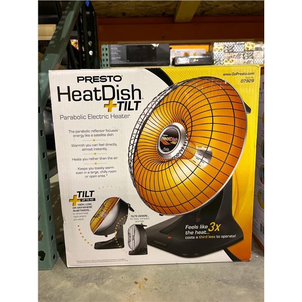 Presto electric heat dish