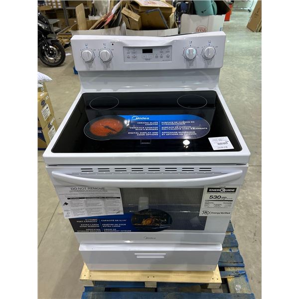 Midea ceramic glass cooktop stove, see picture for damage