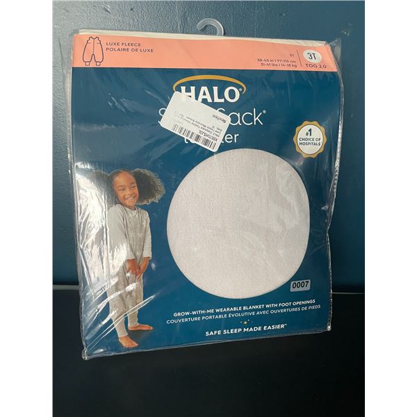 Lot of 1 Halo Sleep Sack/Wearable Blanket for Toddlers - 3T - Grey
