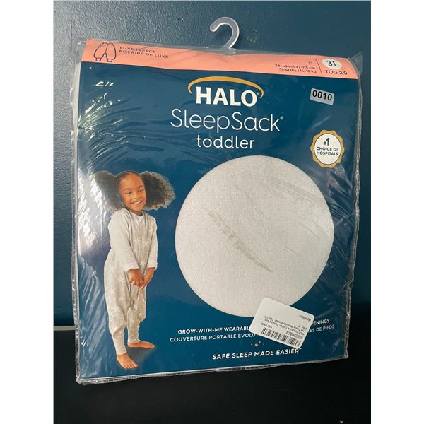 Lot of 1 HALO SleepSack for Toddlers - 3T - Luxe Fleece