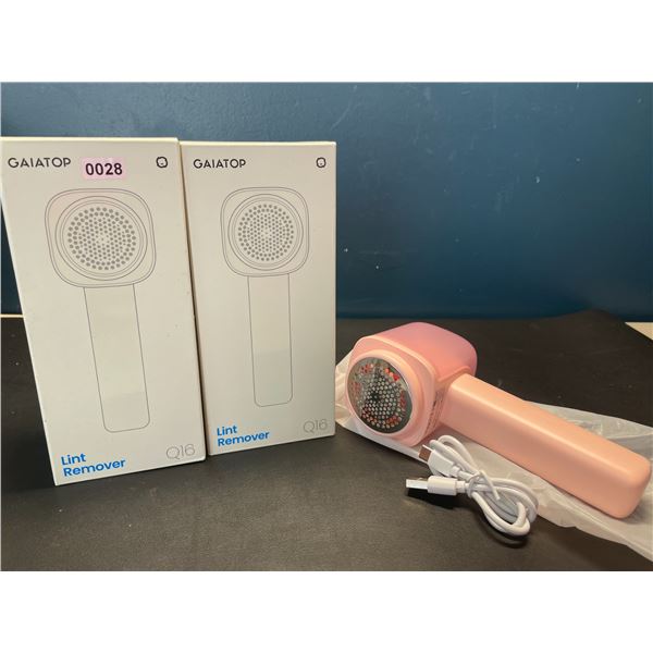 Lot of 2 Gaiatop Electric Lint Removers/Fabric Shavers - Brand New!