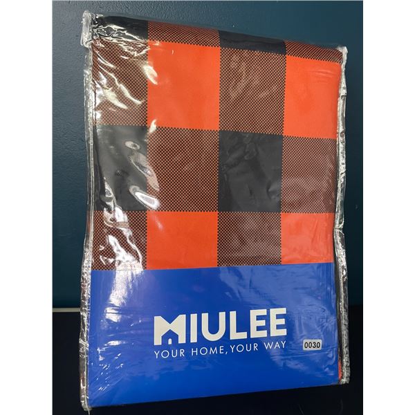 Lot of 1 Pack of Miulee Curtains (52x90in) - 2 Panels Included