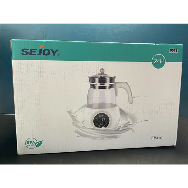 Lot of 1 SEJOY Electric Baby Formula Kettle