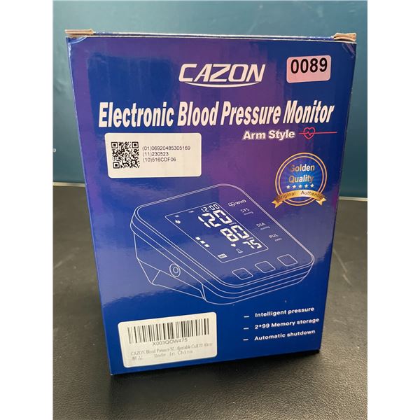 Lot of 1 Cazon Electronic Automatic Blood Pressure Monitor - Brand New!