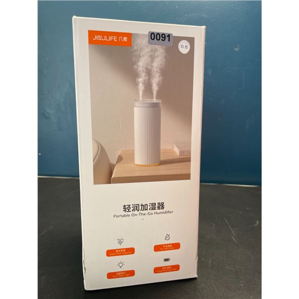 Lot of 1 Jisulife Portable On-The-Go Humidifier