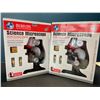 Image 1 : Lot of 2 Kid's Science Microscope Kits  - 1200X Magnification - Educational Microscopes - Brand New!