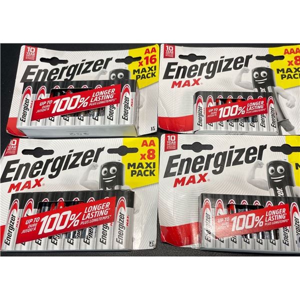 Lot of 1 Energizer MAX Batteries Combo Pack - Includes 24 AA and 24 AAA Batteries! - 48 Total!