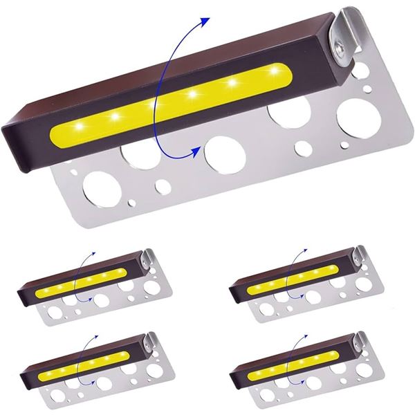 Lot of 1 Tovotum 4Pack 3w 7Inch Hardscape Paver Lights - LED Step Lights