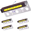 Image 1 : Lot of 1 Tovotum 4Pack 3w 7Inch Hardscape Paver Lights - LED Step Lights