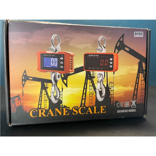 Lot of 1 Crane Scale - 1000kg/2000lb Capacity - Brand New!