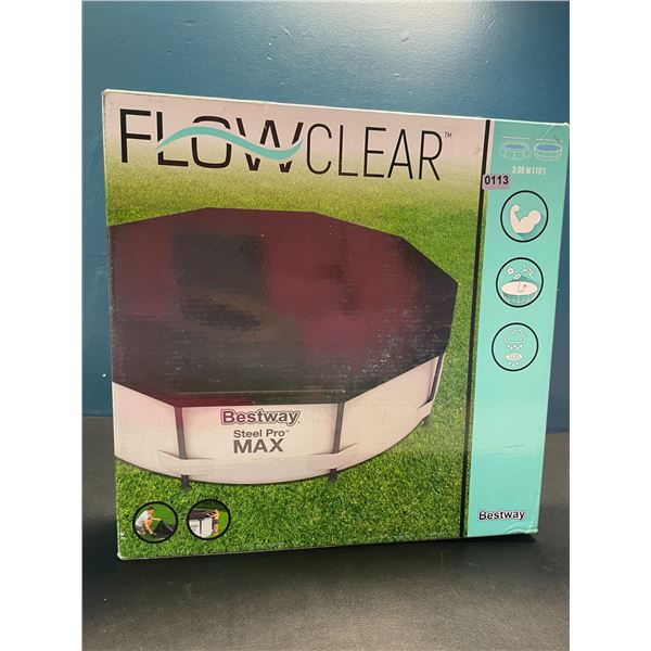 Lot of 1 Bestway Flowclear Swimming Pool Cover - 10FT Size